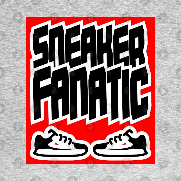 Sneaker Fanatic red sneakers Sport gift shirt. by KAOZ